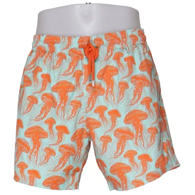 Badshorts (Orange, Grön, Flerfärgad) från Vilebrequin Elastan, Polyamid