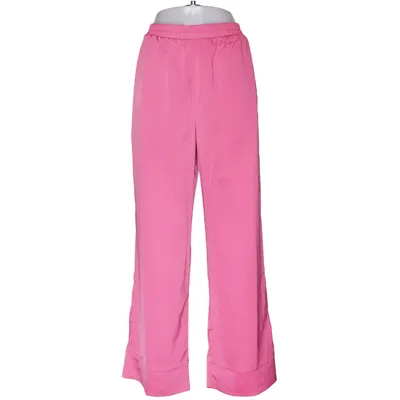 Pantalon patte d'éléphant (Rose) de Pieces Élasthane, Polyester