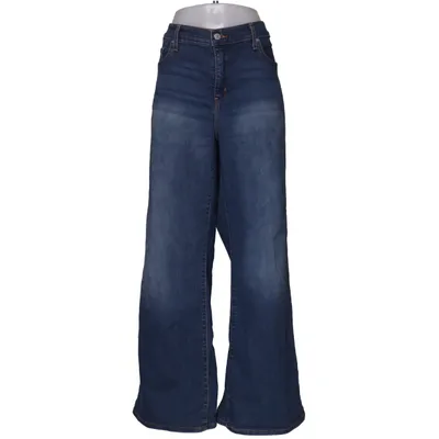 Jeans (318 Shaping Wide Leg) fra Levi Strauss & Co Bomuld, Elastan, Polyester