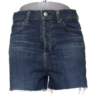 Denim shorts (Blue) from Alexa Chung for AG Cotton, Polyurethane