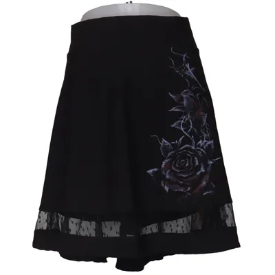 Jupe (Noir) de Alchemy Élasthane, Polyester, Viscose