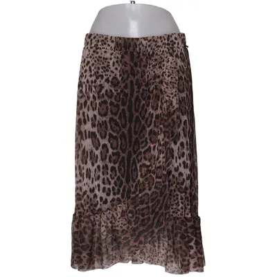 Jupe (Marron) de Josei Élasthane, Polyamide, Viscose