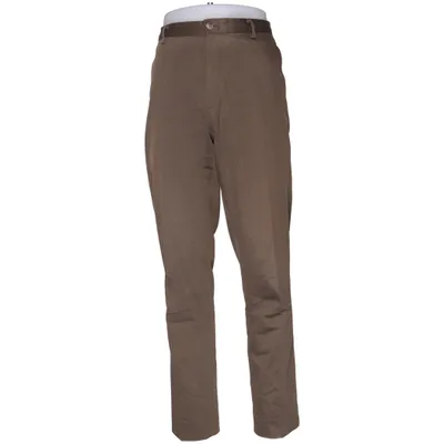 Chinos (Bruin) van Riley Katoen, Elastaan, Modal, Polyamide