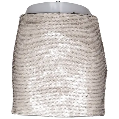 Rok (Zilver) van Sweewë Elastaan, Polyester