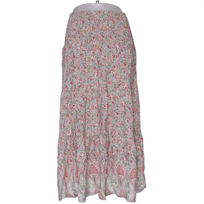 Maxi rok (Roze, Blauw, Meerkleurig) van Staji Viscose