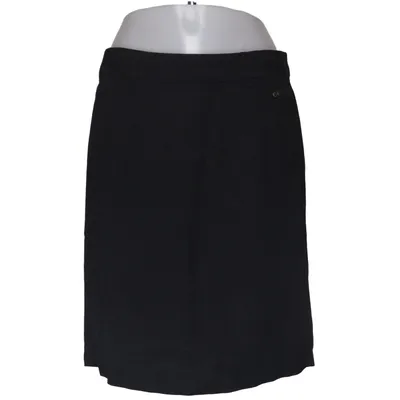 Jupe (Noir) de DDP Lin, Lyocell, Polyester, Viscose