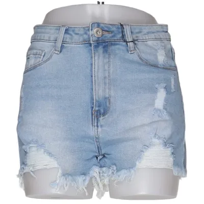 Denim shorts (Blauw) van Daysie