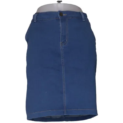 Spijkerrok (Blauw) van Mosnova Katoen, Elastaan, Polyester