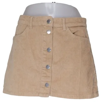 Nederdel (Beige) fra ONLY Blue Denim Bomuld