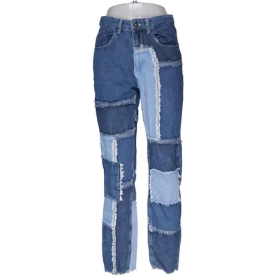 Jeans (Blue, Multicolored) from Ragged Jeans Cotton