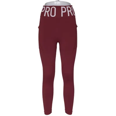 Sportleggings (Rood) van Pro Elastaan, Polyamide