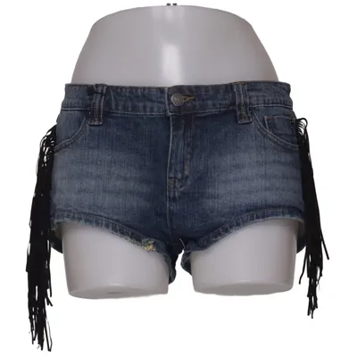Short en jean (Bleu) de Jaded London Coton, Élasthane, Polyamide, Polyuréthane