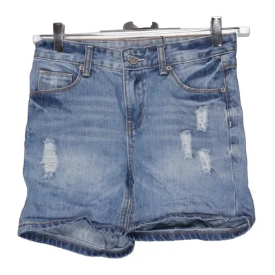 Denim shorts (Blue) from Uniq Young Cotton