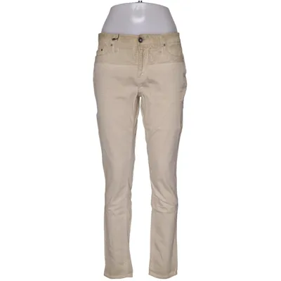 Chinos (Beige) from Summum Woman Cotton, Elastane
