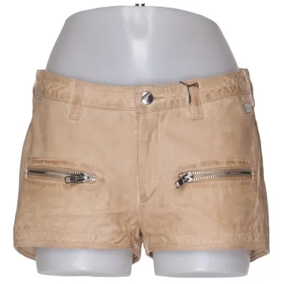 Lädershorts (Beige) från Jofama by Kenza Skinn