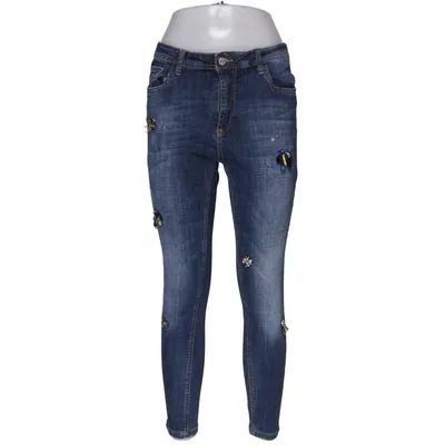 Jeans (Blå) från Queen Hearts Bomull, Elastan