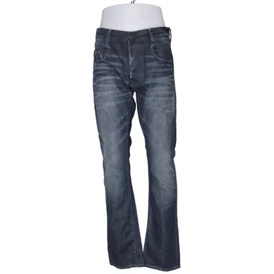 Jeans (Blue) from G-Star Raw Denim Cotton, Leather