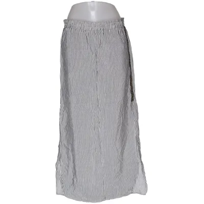 Jupe longue (Noir, Blanc) de 8pm Acétate, Coton, Viscose