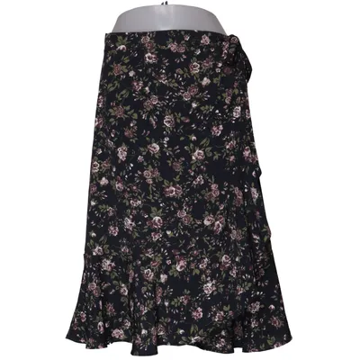 Wrap skirt (Black, Multicolored) from Three Sixty Five Polyester