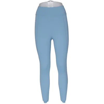 Sportleggings (Blauw) van Bossini Elastaan, Polyamide