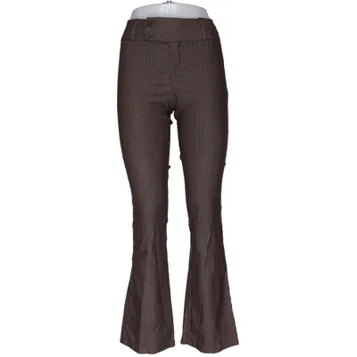 Jakkesætsbukser (Brun) fra Bershka Elastan, Polyamid, Viscose