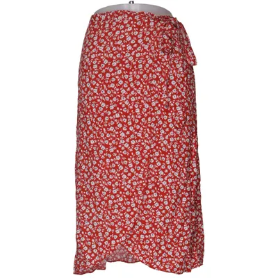 Wikkelrok (Rood, Wit) van New Look Viscose