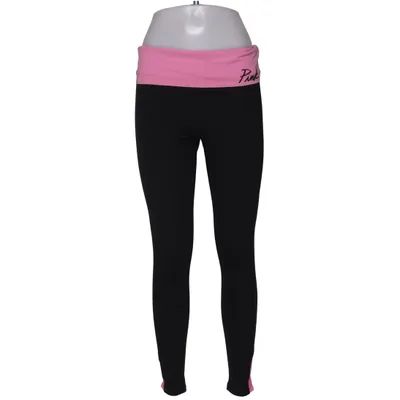 Sports tights (Yoga) from Pink Victoria's Secret Cotton, Elastane