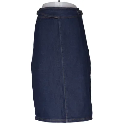 Denim skirt (Blue) from Lost Ink