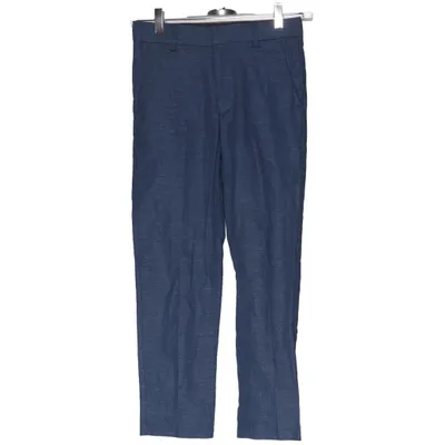 Pantalon de costume (Bleu) de H&M Coton, Lin