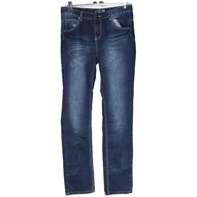 Jeans (Blue) from Knox Cotton, Polyester