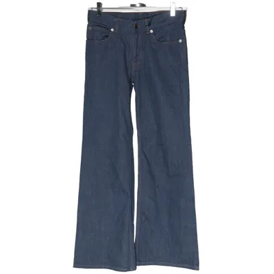 Spijkerbroek (Blauw) van MM6 by Maison Margiela Katoen