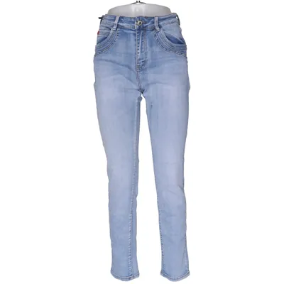 Spijkerbroek (K8897) van Karostar Katoen, Elastaan, Polyester