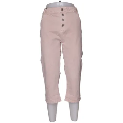Trekvartsbyxor (Rosa) från Karostar Bomull, Elastan