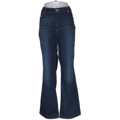 Jeans (Blå) från Eddie Bauer Bomull, Elastan, Polyester