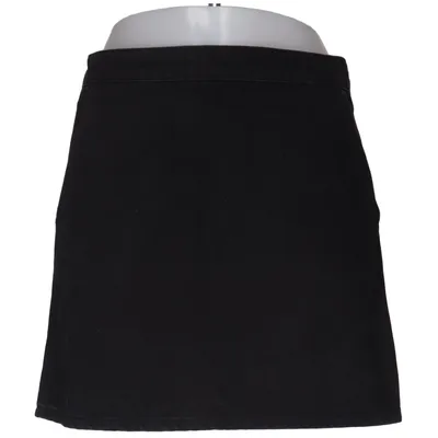 Spijkerrok (Zwart) van Topshop Moto Katoen