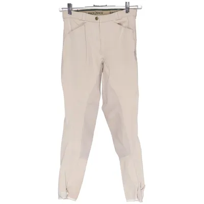Pantalon d'équitation (Beige) de Back2Back Coton, Élasthane, Polyester, Viscose