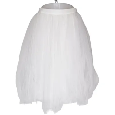 Tyllkjol (Vit) från Little Mistress Elastan, Nylon, Polyester