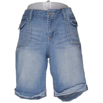 Short en jean (Bleu) de Faded Glory Coton, Élasthane, Polyester