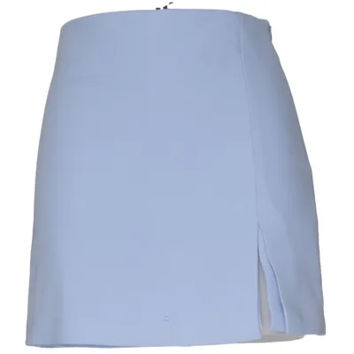 Skort (Blue) from Zara Elastane, Polyester, Viscose