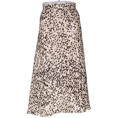 Långkjol (Beige, Brun) från Massimo Dutti Viskos