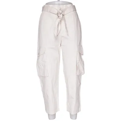 Cargo pants (Beige) from Garage Cotton, Linen