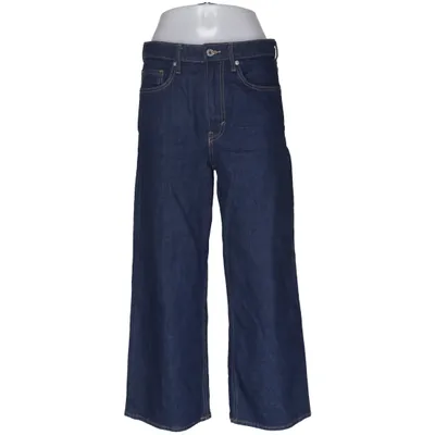 Jean (Wide Regular fit High waist Cropped) de &Denim by H&M Coton, Élasthane