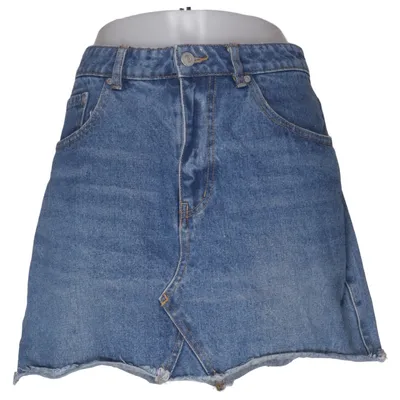 Jeansnederdel (Blå) fra Mango Denim & Tees Bomuld, Polyester, Viscose