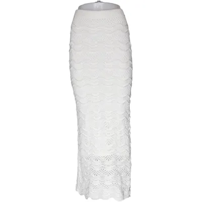Maxi skirt (White)