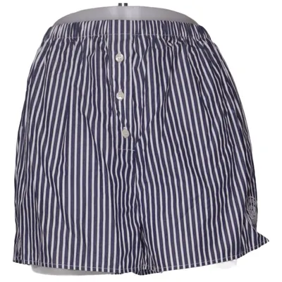 Short de pyjama (Bleu, Blanc) de Sporty & Rich Coton