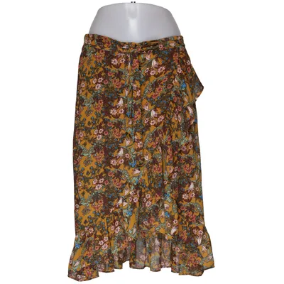Omlottkjol (Gul, Flerfärgad) från VILA Clothes Polyester