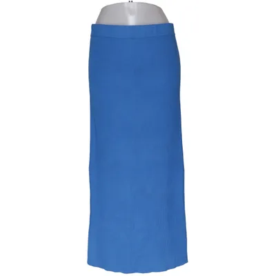 Jupe longue (Bleu) de Norr Polyamide, Viscose