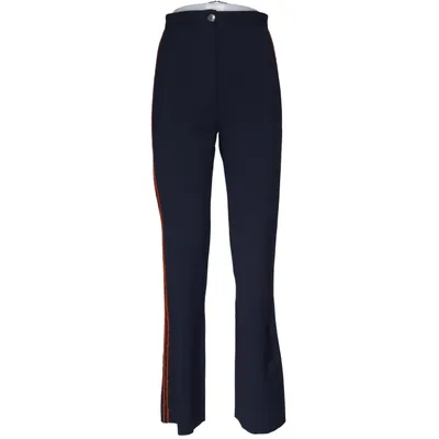 Byxor (Blå, Orange) från Acne Studios Elastan, Viskos, Ull
