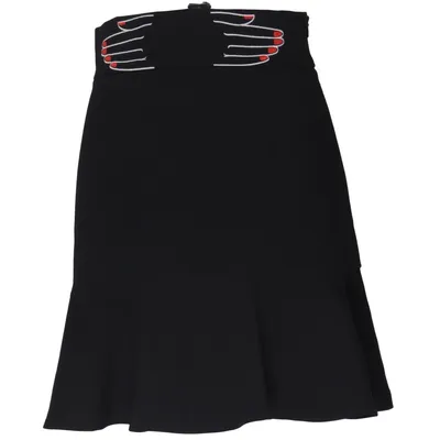 Kjol (Svart) från Vivetta Elastan, Polyester, Viskos