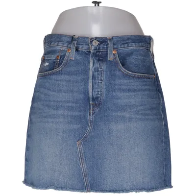 Spijkerrok (Blauw) van Levi's Premium Katoen